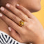 Anillo con aros entrelazados 17mm
