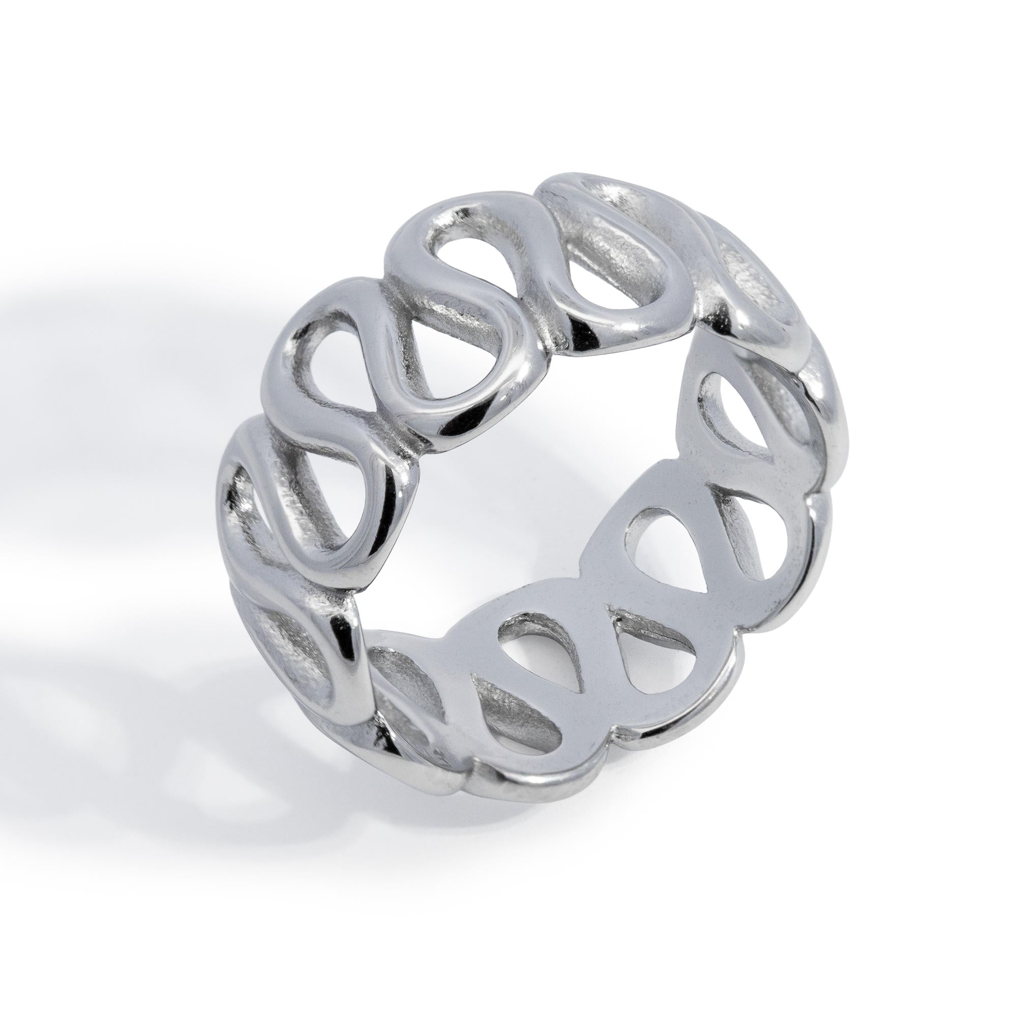 Anillo de ondas infinitas 9mm