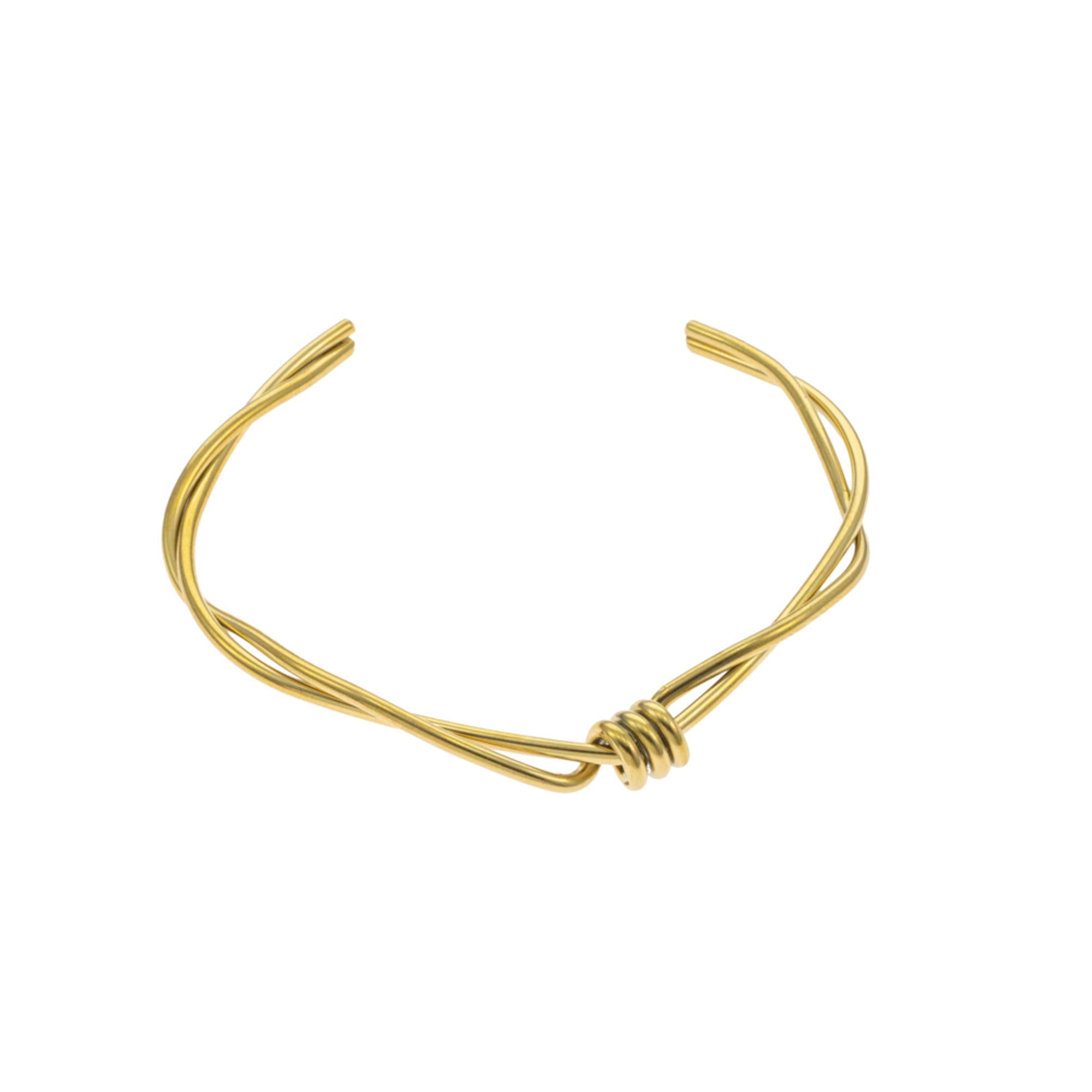 Brazalete Ajustable Entrelazado 4MM