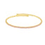 Pulsera ajustable circonias rosas 2mm