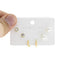 Set aretes dormilones cristal 5-9mm