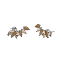 Lambada con cristal marquise champagne 20mm
