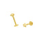 Piercing estrella 316l 4mm