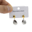 Arete gota irregular colgante 20mm