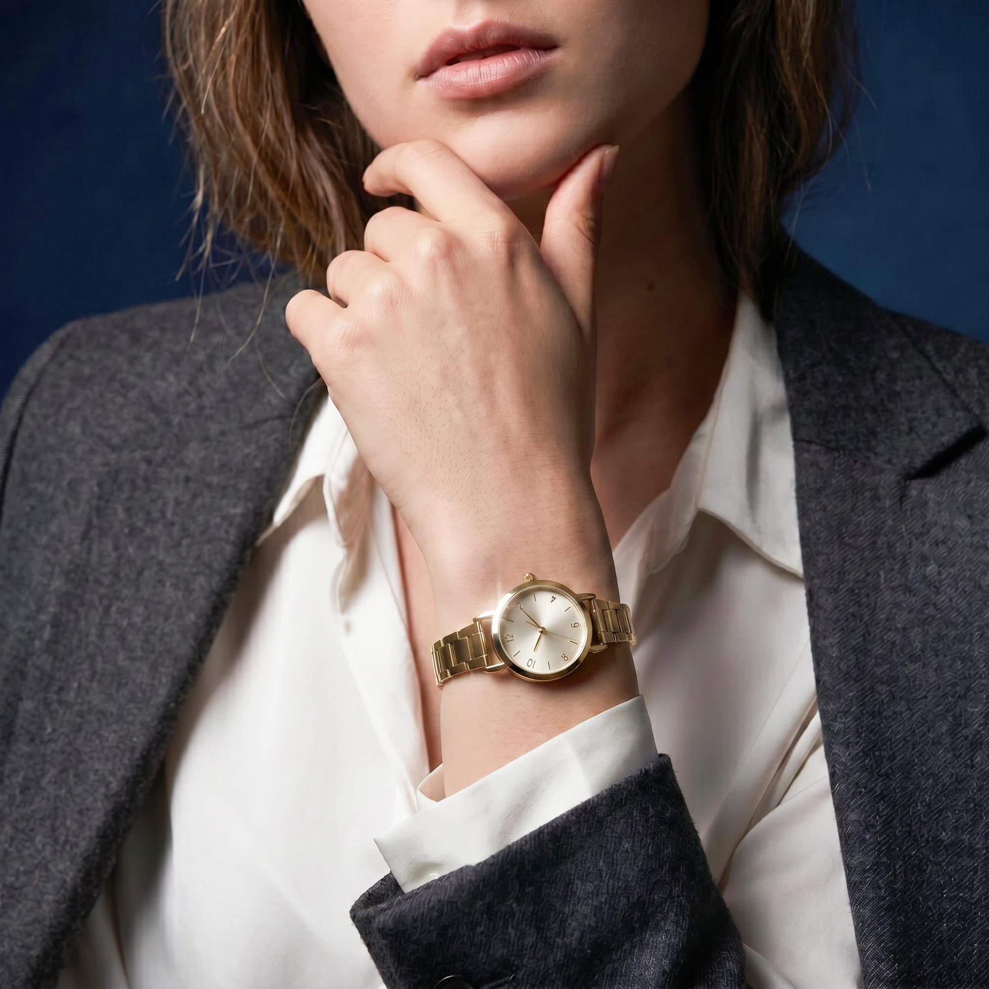 Reloj ajustable italiano caratula redonda 29mm