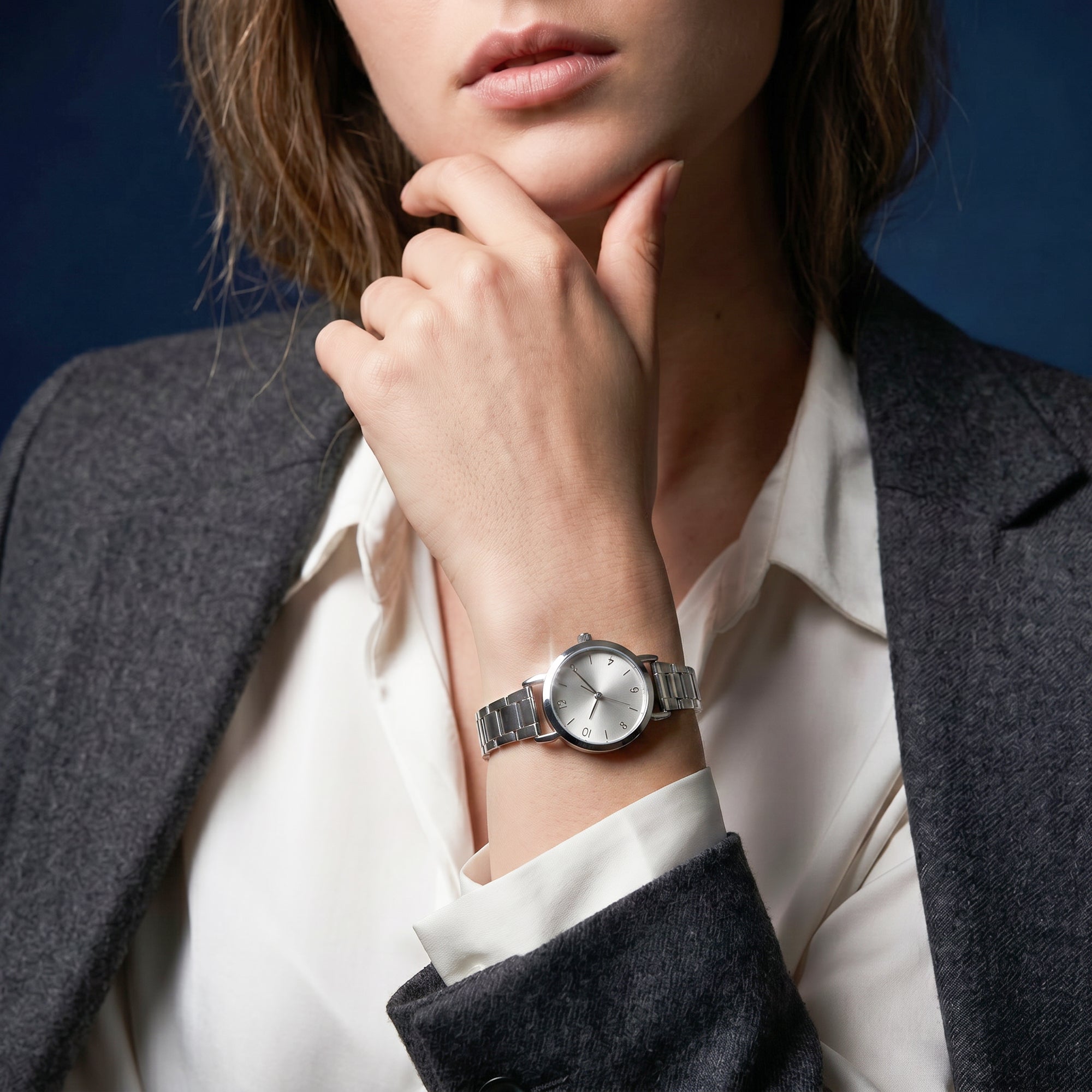 Reloj ajustable italiano caratula redonda 29mm