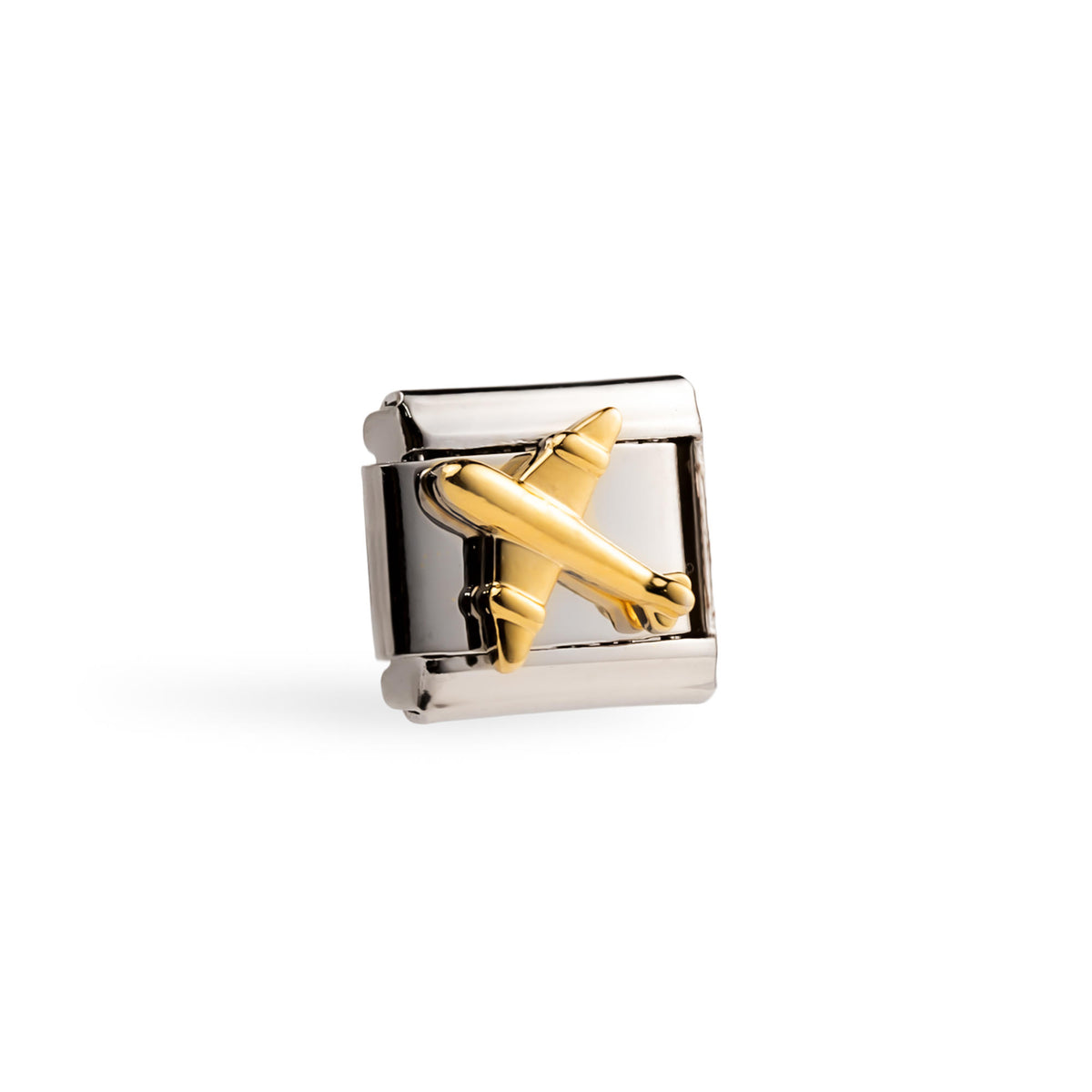 Eslabon italiano de avion liso 11x9mm