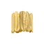 Anillo ajustable hojas texturizadas 19mm