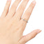 Anillo ajustable vibora cristal multicolor 2mm