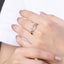 Anillo ajustable enlazado 8mm