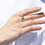 Anillo ajustable de pez con cristales 9mm