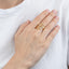 Anillo ajustable de serpientes entrelazadas 20mm