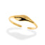 Anillo ajustable ondulado acabado liso 5mm