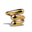 Anillo chunky triple gota lisa 22mm