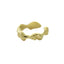 Anillo ajustable de caracoles 5mm