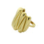 Anillo ajustable chunky con lineas irregulares 22mm