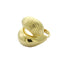 Anillo ajustable cruzado liso textura lineal 22mm