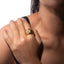Anillo chunky estilo croissant 18mm