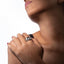 Anillo chunky estilo croissant 18mm