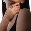 Anillo ajustable de triple linea liso 20mm