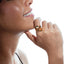 Anillo ajustable con ondas encontradas 18mm