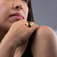 Anillo chunky con barra rectangular lisa 12mm
