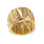 Anillo de triangulos en relieve 14mm