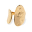 Anillo ajustable irregular con sol y estrellas grabadas 26mm