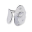 Anillo ajustable irregular con sol y estrellas grabadas 26mm