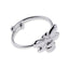 Anillo ajustable con figura de abeja 11mm