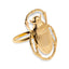 Anillo ajustable con figura de escarabajo 31mm