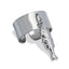 Anillo ajustable liso con dije de pez 10mm