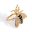 Anillo ajustable de abeja esmaltada 25mm