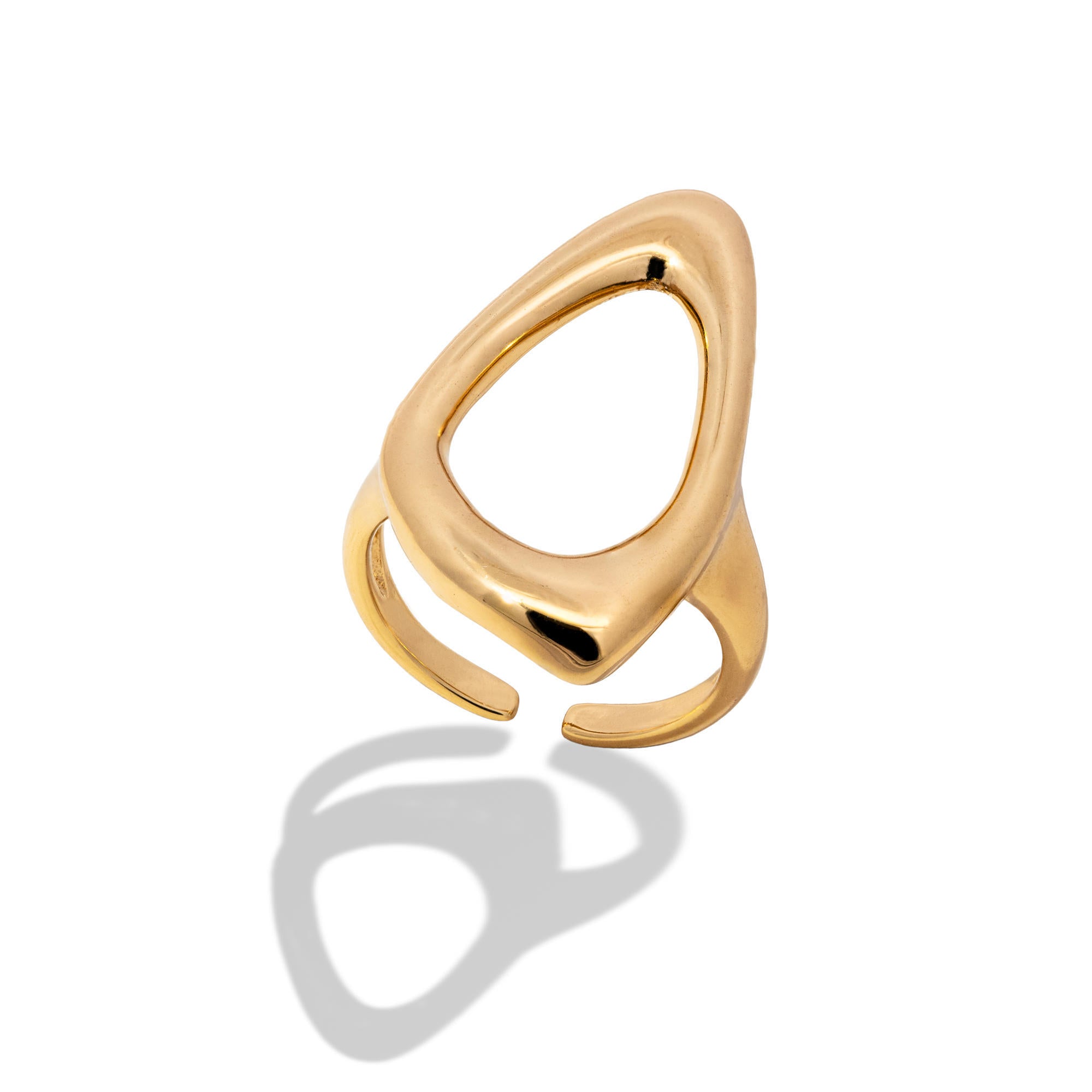Anillo ajustable asimetrico liso 30mm