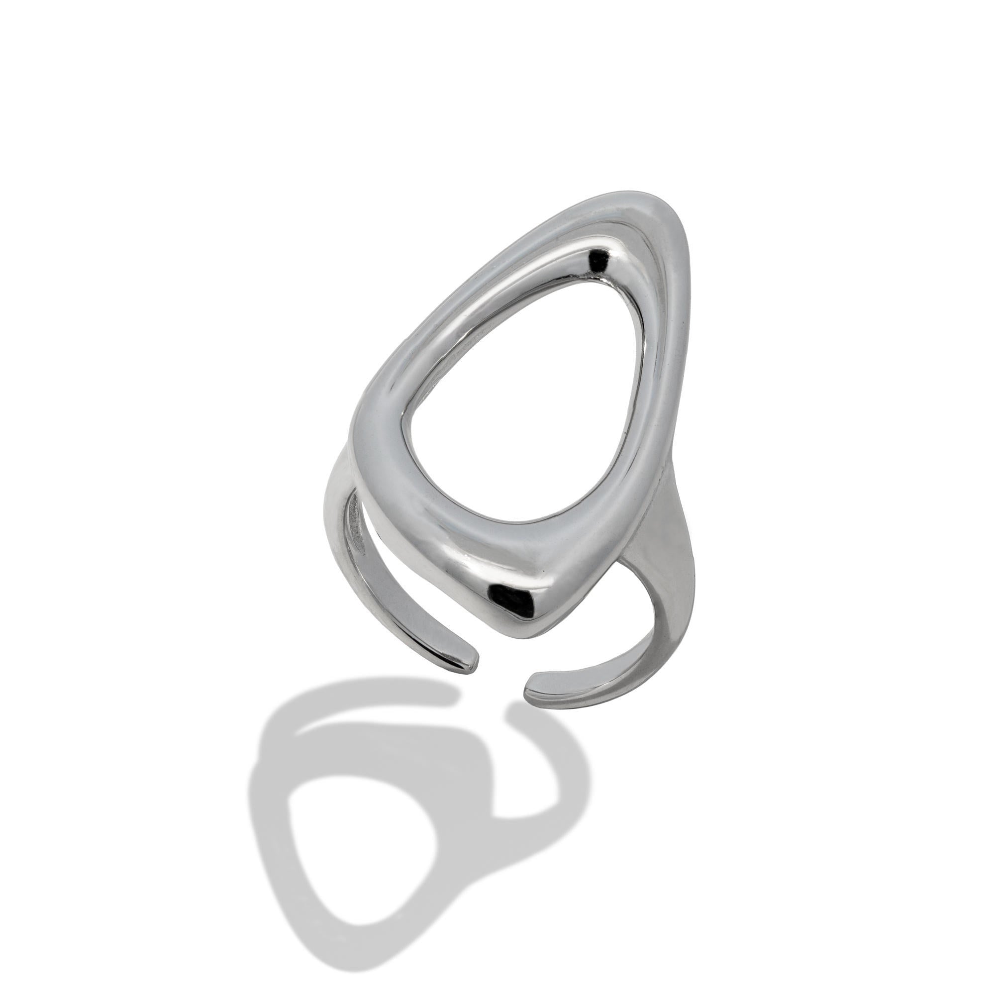 Anillo ajustable asimetrico liso 30mm
