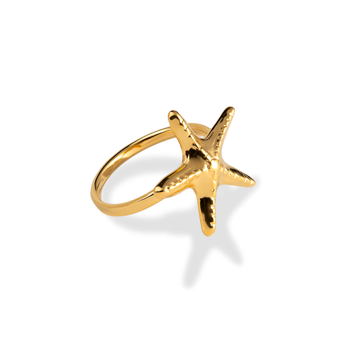 Anillo ajustable estrella de mar 18mm