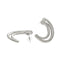 Arracada tubular doble 35mm