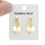 Arete geometrico con cristal 24mm