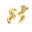 Arete largo espiral grueso liso 39mm