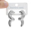 Arete largo espiral grueso liso 39mm