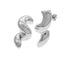 Arete largo espiral grueso liso 39mm