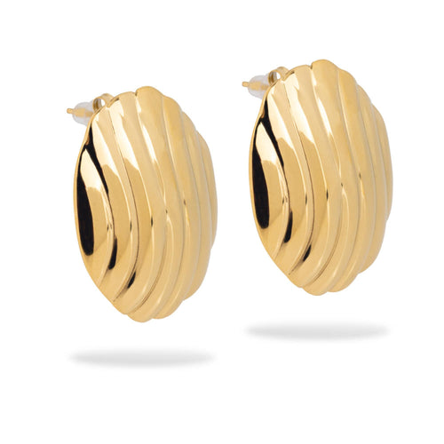 Arete ovalado liso acanalado 33mm