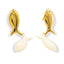 Arete doble pez  aperlado 48mm