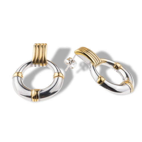 Arete redondo con textura de lineas 30mm