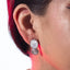 Arete de remolino madre perla 25mm