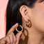 Arracada tubular lisa 29mm