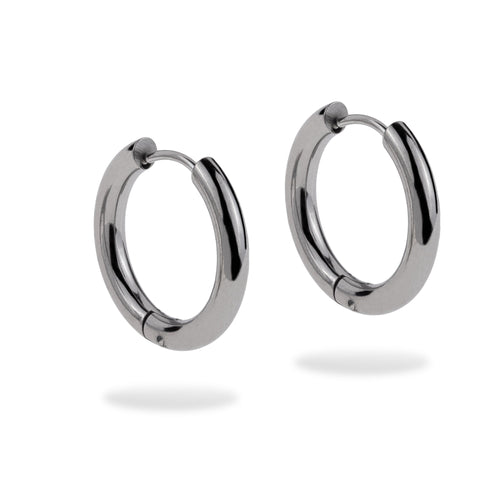 Arracada tubular  lisa 19mm