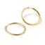Arracada tubular lisa 36mm