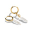 Huggies colgante de perla alargada 48mm