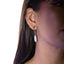 Huggies colgante de perla alargada 48mm